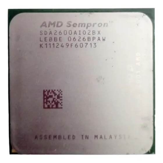 Procesador Cpu Amd Semprom 2600 Socket 754 Sda2600aio2bx
