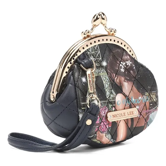 Monedero Dama Nicole Lee Prt7463 Tonight For You Color Gris oscuro