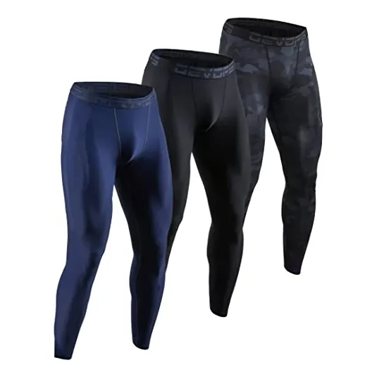 Devopa 3 Pantalones De Compresión Masculinos Leggings 5tl2n