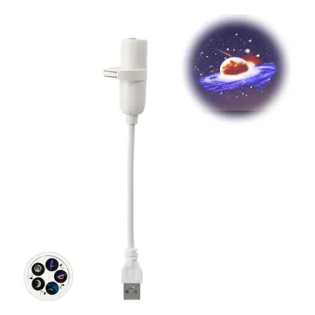 Mini Proyector Usb Cielo Estrellado Portátil