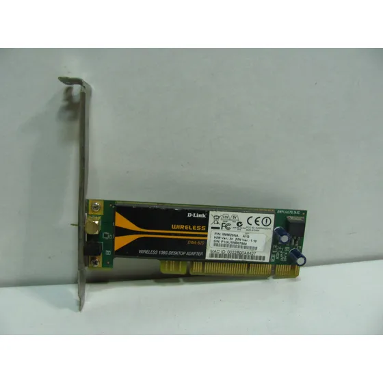Placa Wifi D-link Wireless Dwa-520 108g / 8wpcg07b.1a1g
