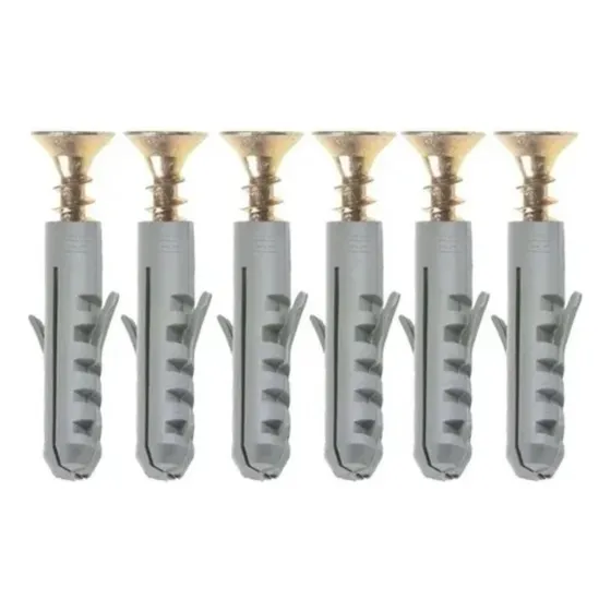 Kit 100 Parafuso Philips 4,0 X 40mm + 100 Bucha 6mm Comum