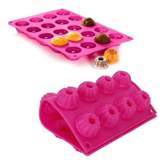 Sowinkel Molde Silicona Para Tarta Rojo Rosa Hornear Casa