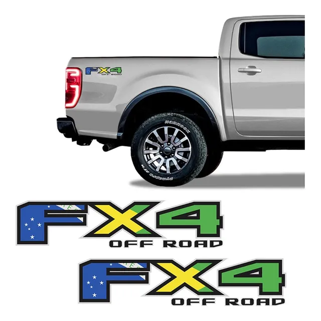 Adesivos Fx4 Off Road Ranger F-250 F350 Americano/brasil