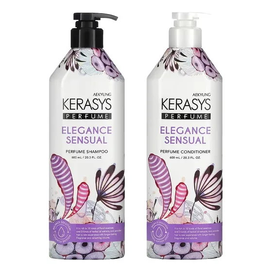 Kerasys Elegancia Amp; Sensual Champú Perfumado 600ml 6cf20