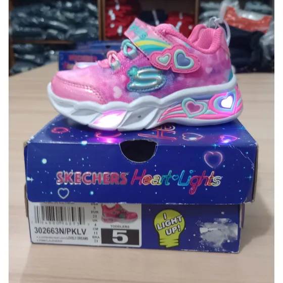 Zapato Deportivo Para Niña Skechers Light