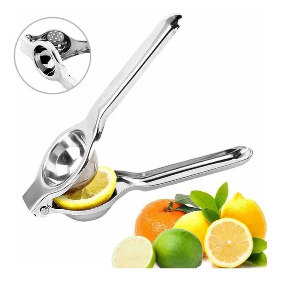 Exprimidor Manual Profesional Limon Acero Inoxidable Prensa