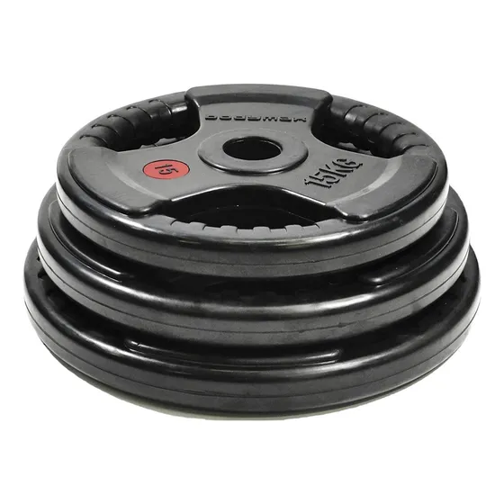Discos De Caucho Para Gym 20kilos