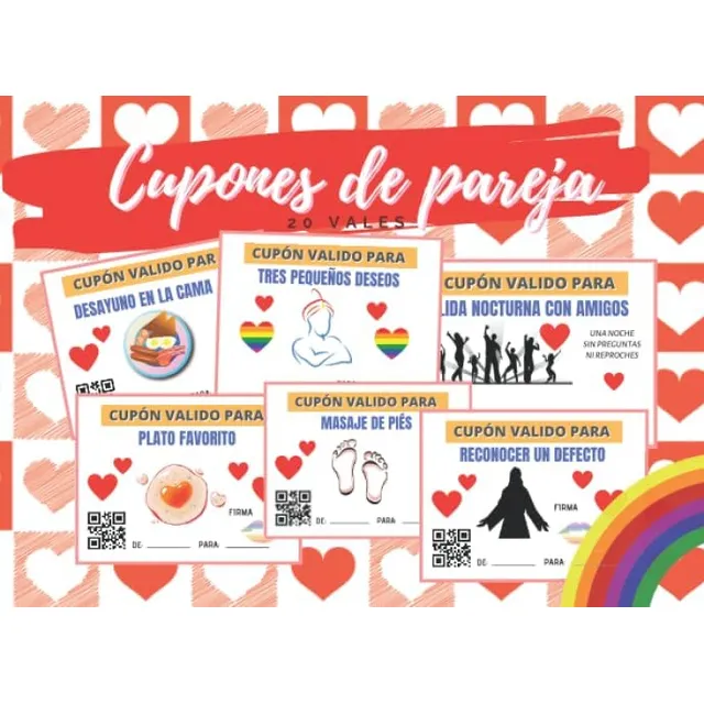 Libro: Cupones De Pareja: Talón De Vales Canjeables (desayun