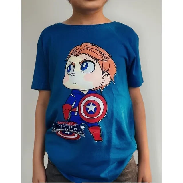 Camiseta Capitan America Niño - Marvel Comics