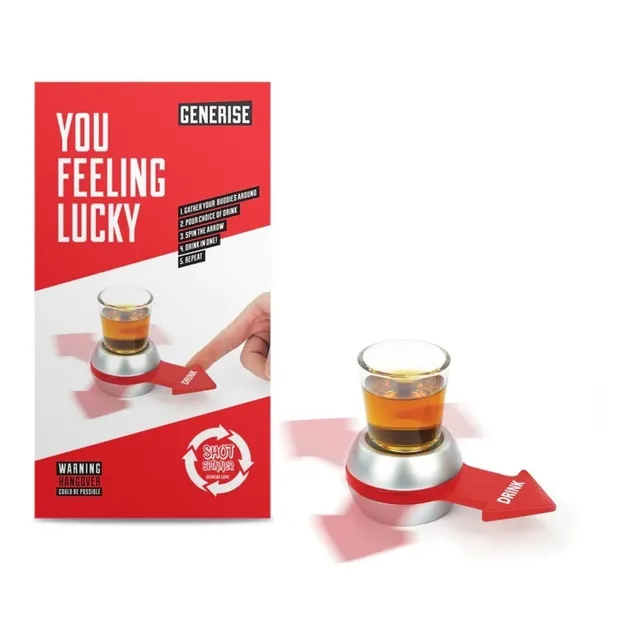 Juego De Fiesta Spin Shot Para Adultos, Diversión Para Beber