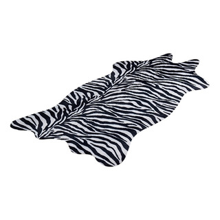 Alfombra Suave Faux Alfombra Vaca Zebra Piel De Piel Animal Alfombra Suave Faux Alfombra Vaca Zebra Piel De Piel Animal