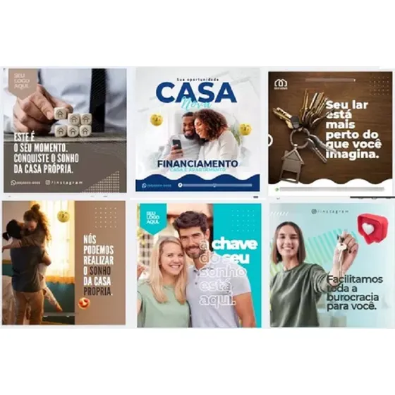 Super Pack De Templates Imobiliária Canva Editáveis