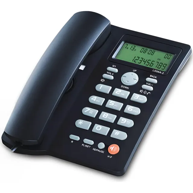 Telefono De Red Fija Sobre Mesa Uniden Con Manos Libre 7413