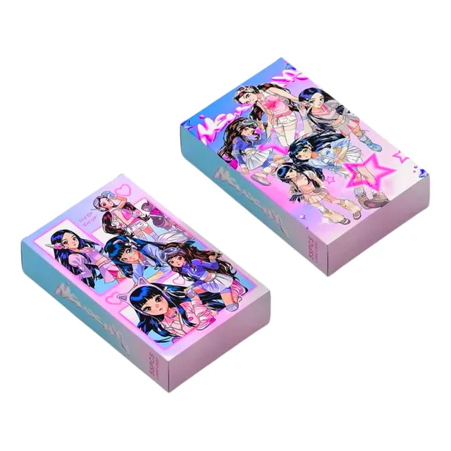 Set 55 Photocards / Tipo Lomo Card New Jeans  Get Up  2nd Ep