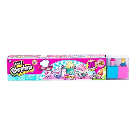 Shopkins Season 6 Chef Club Mega Pack - Juguete Coleccionabl