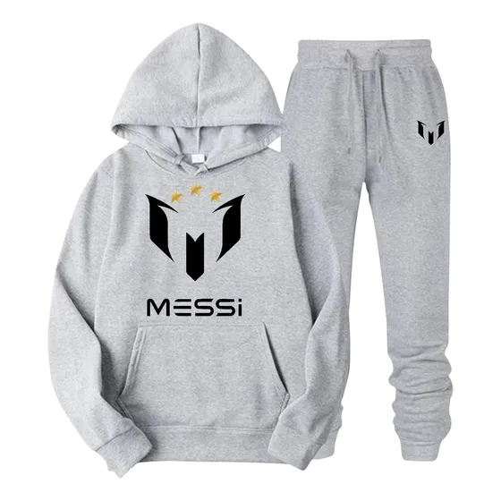Conjunto Deportivo Buzo Poleron Messi Futbol Niño