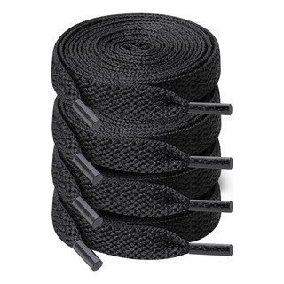 4 Pares De Cordones De Zapatos Planos, Agujetas Para Tenis, 4 Pares De Cordones De Zapatos Planos, Agujetas Para Tenis,