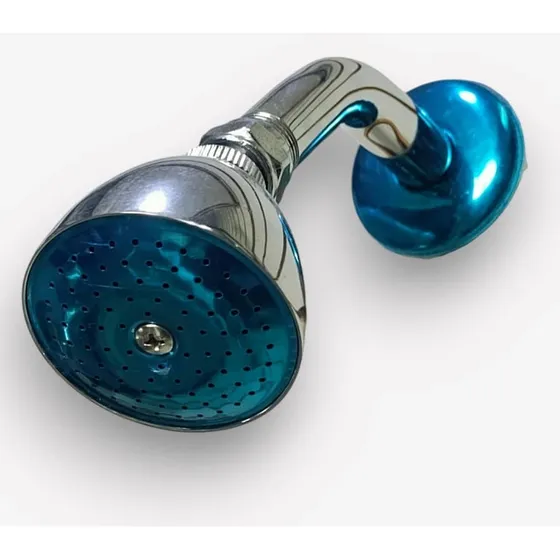 Regadera Con Brazo Y Roseta Acabado Cromado Aqua Plus