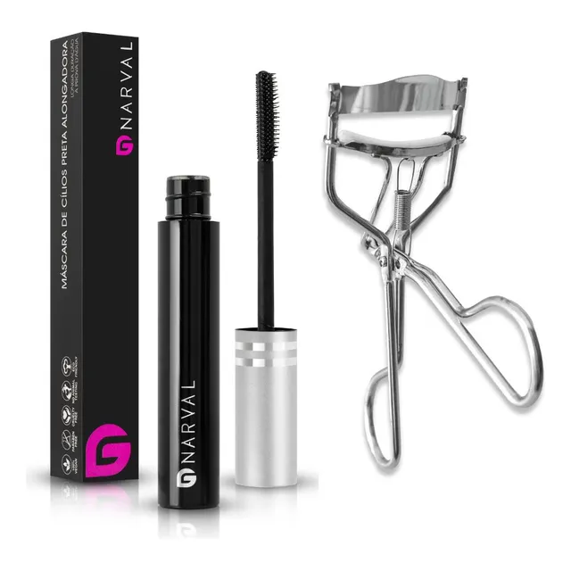 Kit Máscara De Cílios Alongadora + Curvex Narval