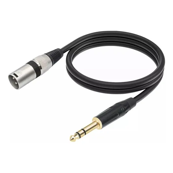 Cable De Audio Plug 1/4 / Canon Xlr Macho 1 Metro. 3531