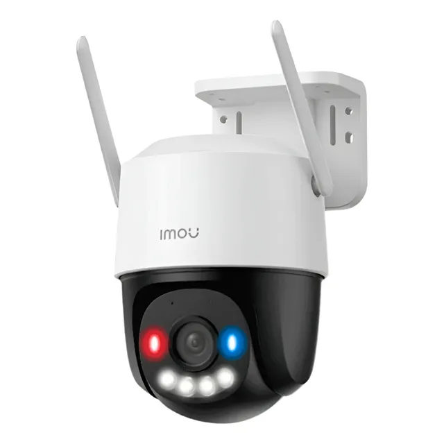Imou cámara de seguridad wifi con sirena full color 3mp 360° color blanco