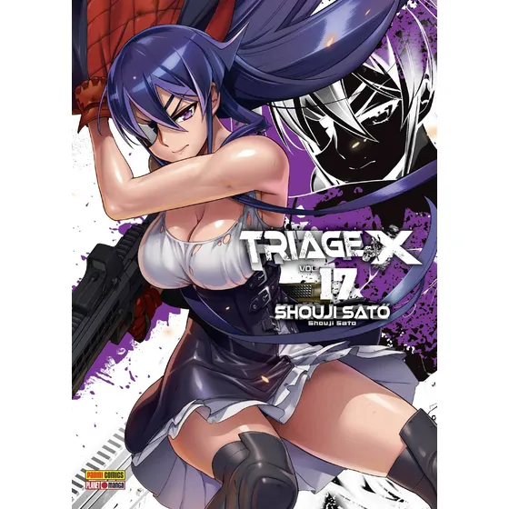 Triage X Vol. 17, de Sato, Shouji. Editorial Panini Brasil LTDA, capa mole em português, 2019