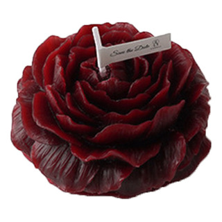 Velas De Baja Temperatura Con Forma De Flor De Rosa Roja Velas De Baja Temperatura Con Forma De Flor De Rosa Roja