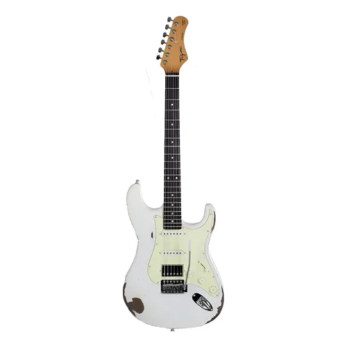 Guitarra Yamaha PAC112V VW Vintage White Startocaster | Frete grátis