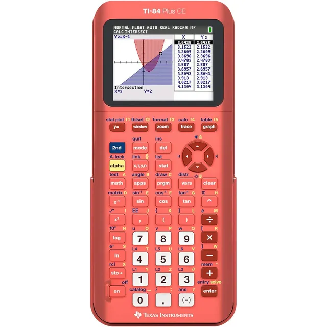 Calculadora Gráfica De Color Ti-84 Plus Ce, Coral (metálico)