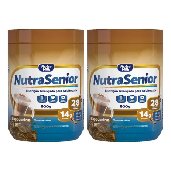 Kit 2 Nutrasenior Adulto 50+ Complemento Alimentar 800g Cada