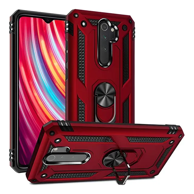 Estuche Forro Tech Armor Leyi Anillo Xiaomi Redmi Note 8 Pro