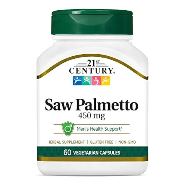 Saw Palmetto 450mg 60cap 21st Century