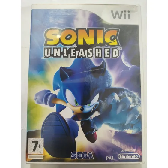 Sonic: Unleashed - Nintendo Wii - Mídia Física