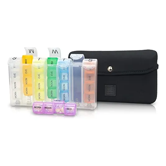 Hecho Fácil Kit Pill Case Large 7-day / 28 Hc6z2