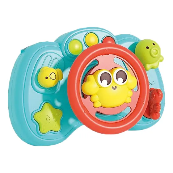 Juego Simulador Volante Sensorial Con Sonido Aprendizaje