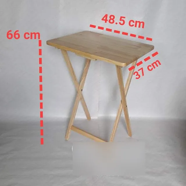 Mesa Plegable De Madera.