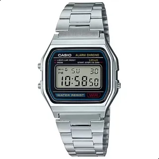RelĂłgio Digital Feminino Casio Vintage Prateado Original RelĂłgio Digital Feminino Casio Vintage Prateado Original