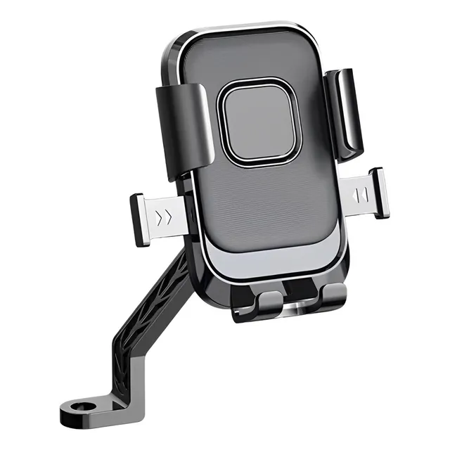 Holder Porta Celular Soporte Espejo De Moto O Bici Metalico