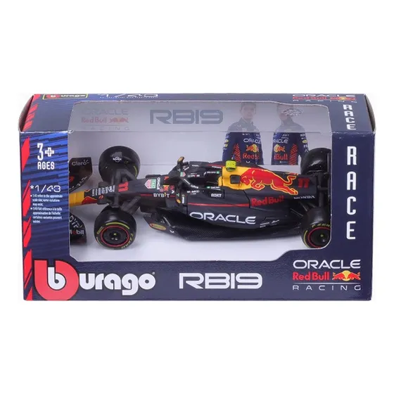 Bburgao Rb19 Redbull Racing Checo Perez Fórmula Edición 1/43 Color Negro
