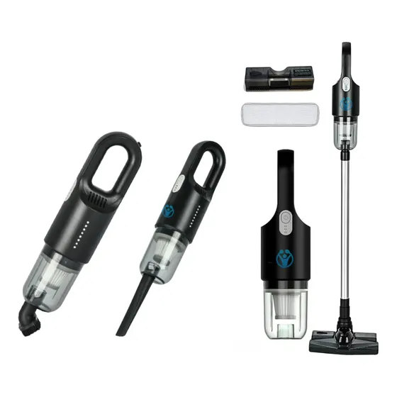 Aspiradora Multifuncion Recargable 3 En 1 Con Filtro Lavable Negro
