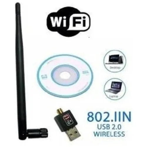 Antena Adaptador Receptor Wifi Usb Antena 1200mbps 802.iin