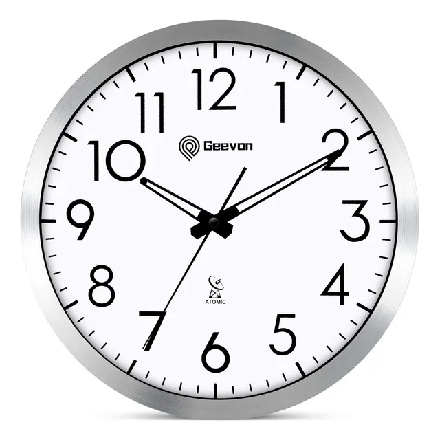 Geevon Reloj Pared Analogico Atomico..