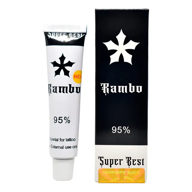 Pomada Rambo Anestésico 95% Para Tatuagem