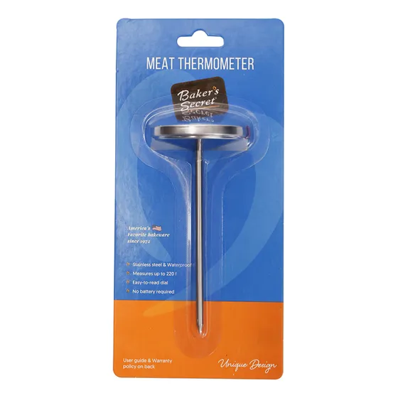 Termometro De Carne Acero Inox. Acero Inoxidable