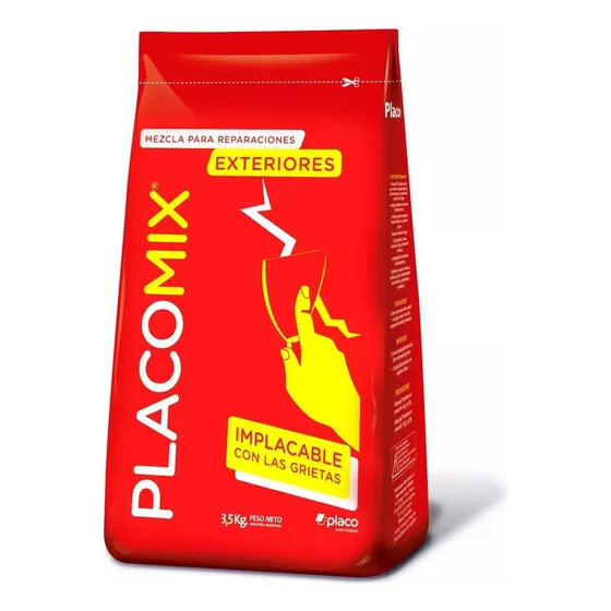 Placo Mezcla Reparadora Grietas Exterior 3.5kg