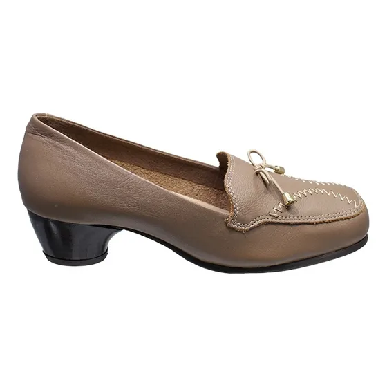 Zapato Cuero Romulo Elegante Tacón 3 1/2
