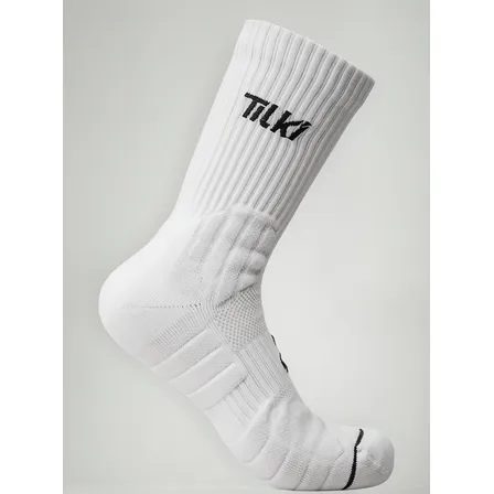 Calcetín Tilki Crew D2 Lehinde Blanco Tenis Padel