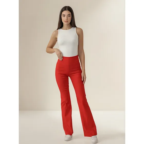 Pantalón Bengalina Soluna Moda Oxford Cierre Delado
