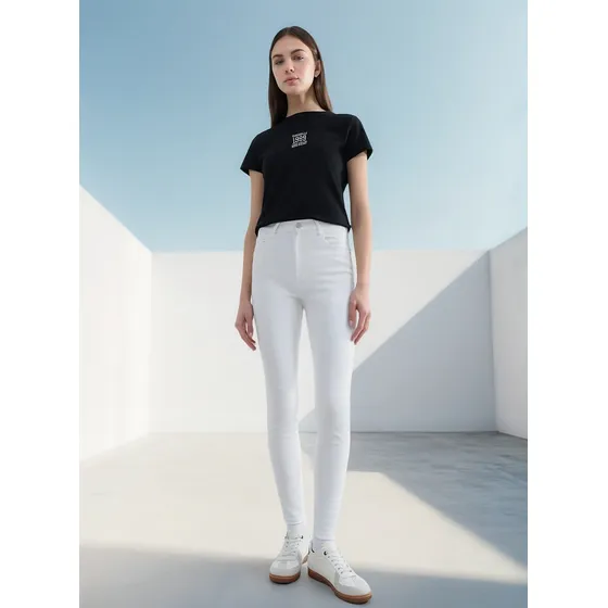 Jean Mujer Seven Skinny Blanco Poliéster 28160838-010